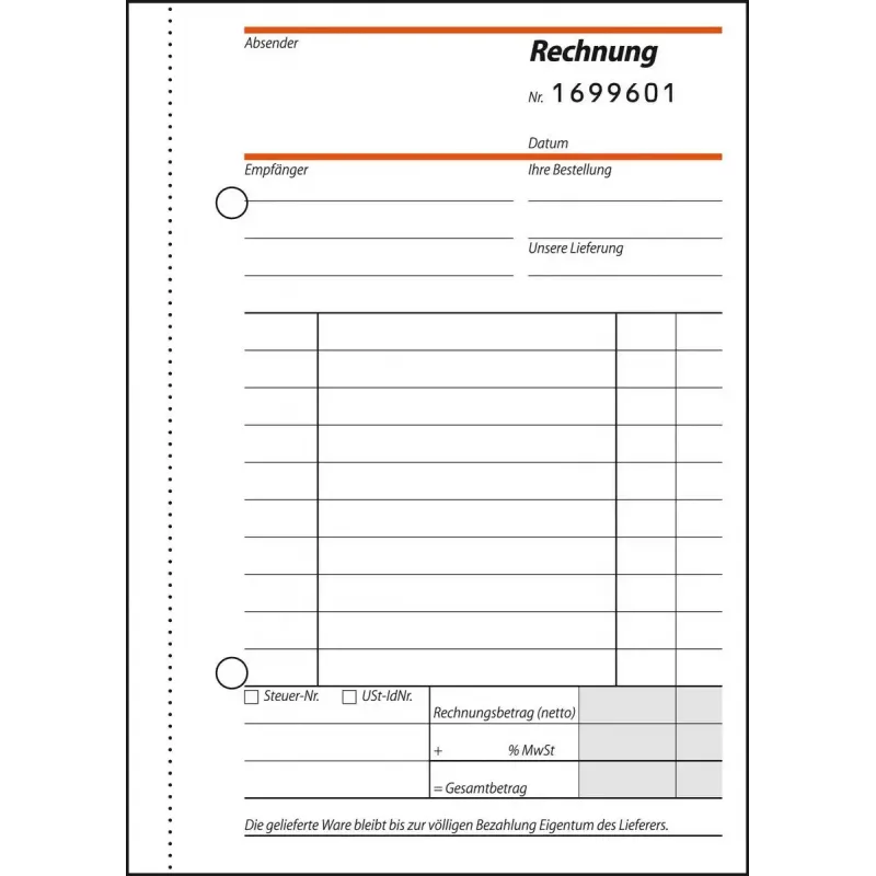 Formulário comercial Sigel SD133