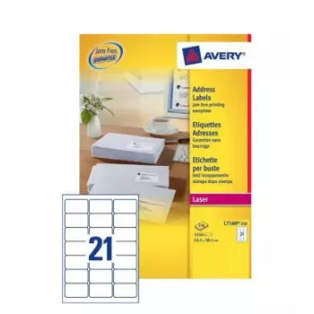 Etiquetas autocolantes Avery L7160-250