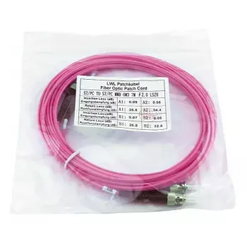 Cabo de fibra ótica InfiniBand BlueOptics SFP3333FU3MK 3m ST OM4