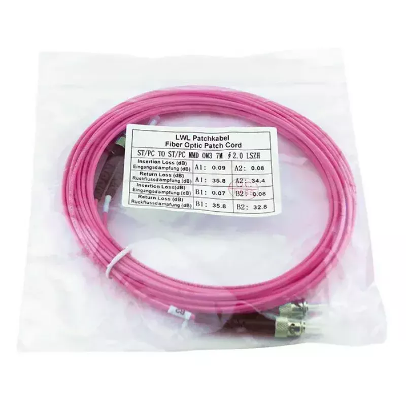 Cabo de fibra ótica InfiniBand BlueOptics SFP3333FU3MK 3m ST OM4