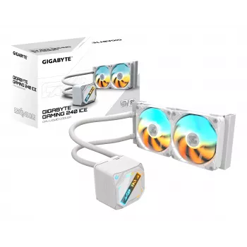 Arrefecedor de CPU GIGABYTE GAMING 240 ICE GP-GIGABYTE GME 240I radiador 240mm iluminação RGB