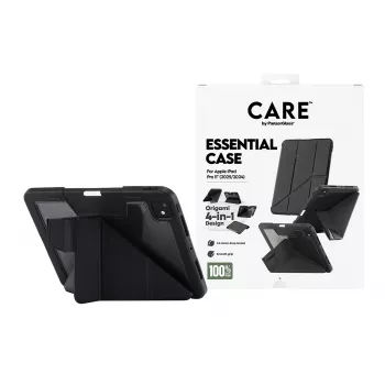 Capa PanzerGlass CARE by ® TPU Essential Case preta iPad Pro 11 polegadas (2024-2025)
