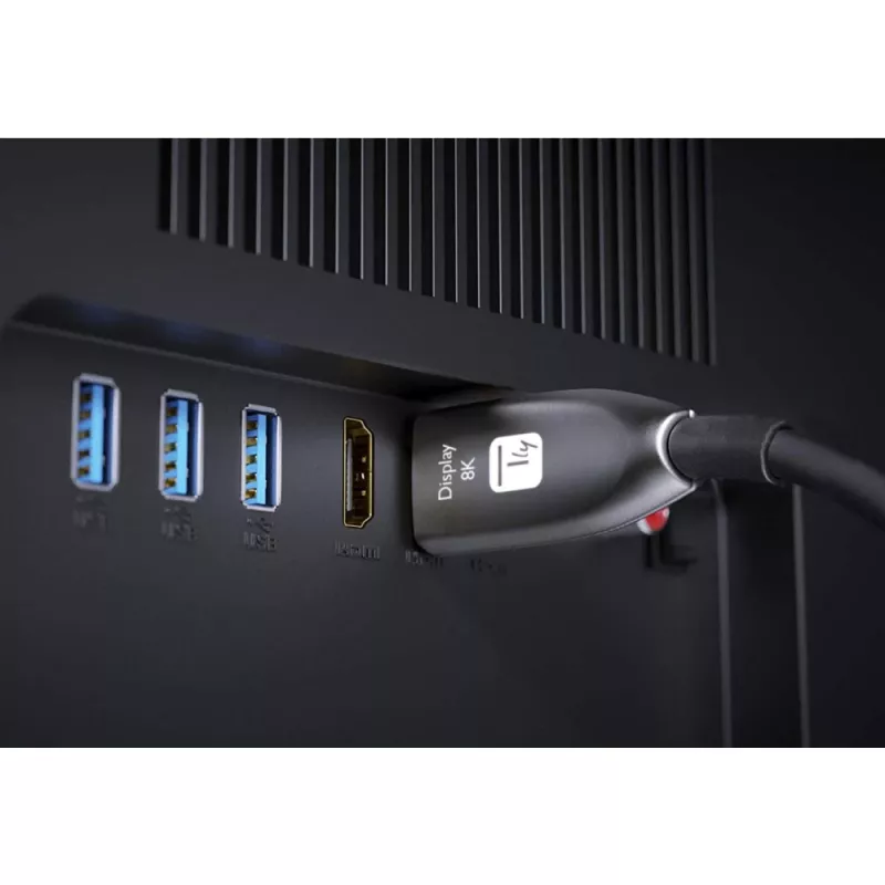 Cabo HDMI Techly ICOC HDMI-HY8-030 30 m HDMI tipo A (standard) preto