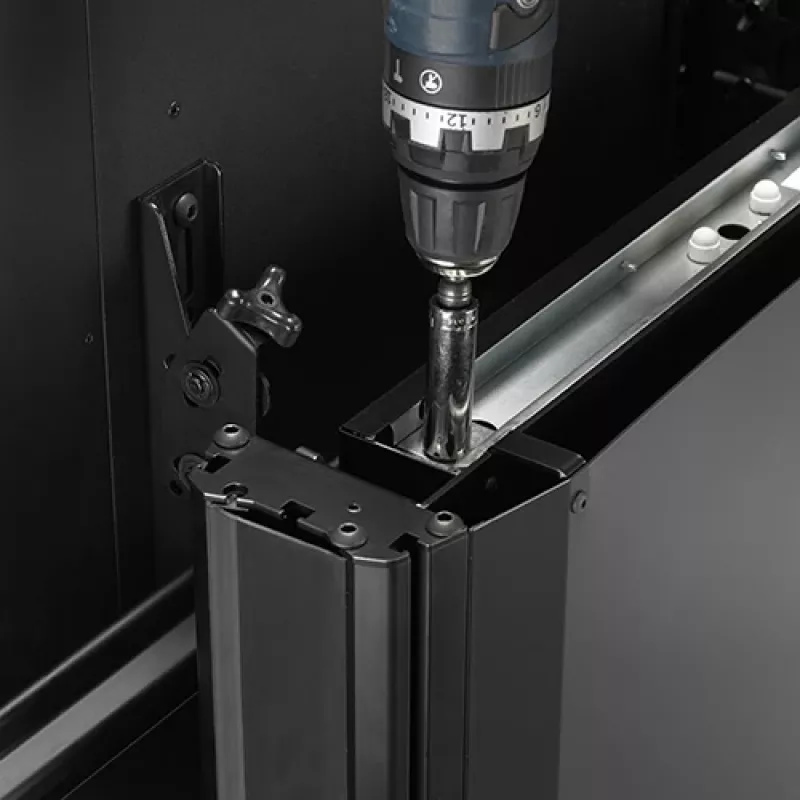 Chief Large Fusion Carrinho móvel com altura ajustável, 79 kg, 200 x 200 mm, 800 x 400 mm, 0 - 400 mm