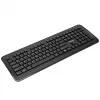 Targus AKM610ES Teclado e rato com recetor universal RF sem fios espanhol preto