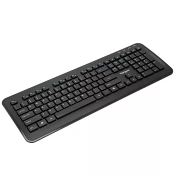 Targus AKM610ES Teclado e rato com recetor universal RF sem fios espanhol preto