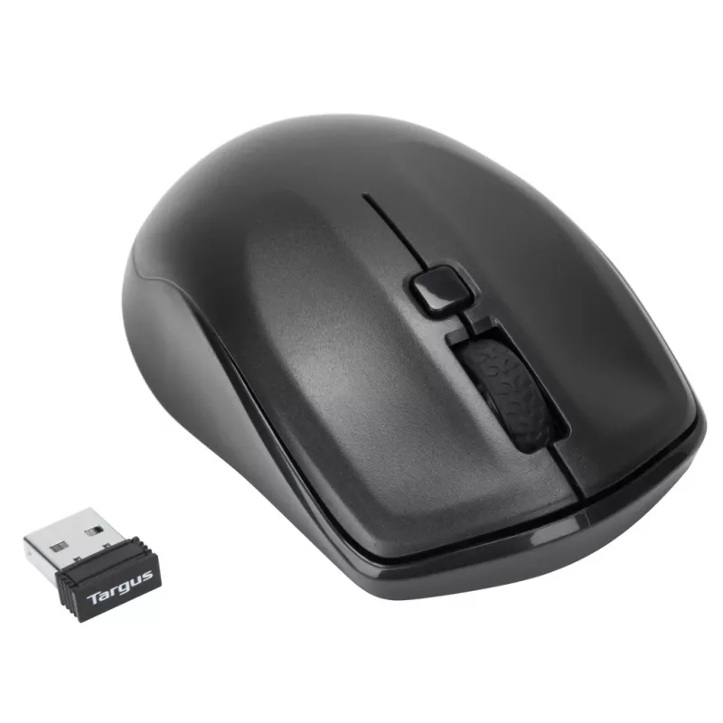 Targus AKM610ES Teclado e rato com recetor universal RF sem fios espanhol preto