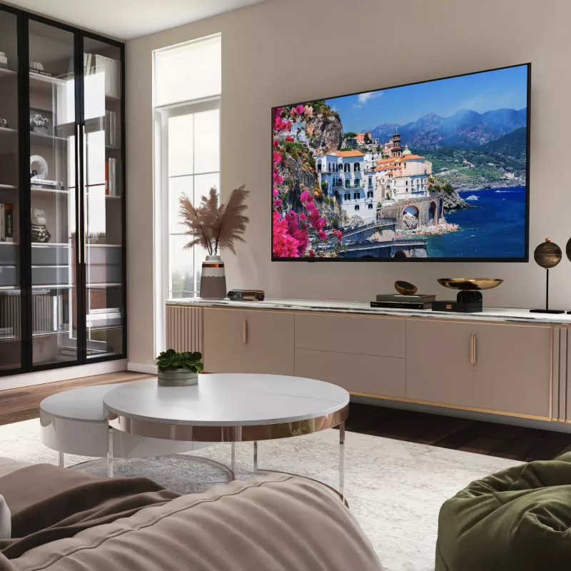 LG UHD AI 50UA74006LB 127 cm (50 polegadas) 4K Ultra HD Smart TV Wi-Fi azul