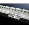 Conjunto de montagem Rittal 5301.350 para racks — aço galvanizado, acabamento em aço inoxidável, 2 unid.
