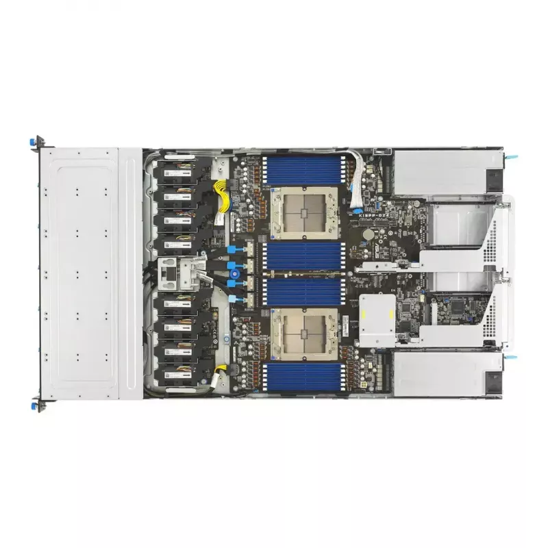 ASUS RS700A-E13-RS12U LGA 6096P Rack (1U) Preto, Prateado