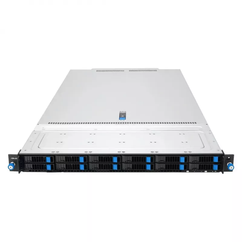 ASUS RS700A-E13-RS12U LGA 6096P Rack (1U) Preto, Prateado