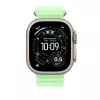 Pulseira Apple Natural Titanium Finish MGCG4ZM/A Verde Fluoroelastómero 49 mm