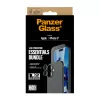 PanzerGlass Pacote essencial 2 em 1 iPhone 17 resistente a riscos e choques