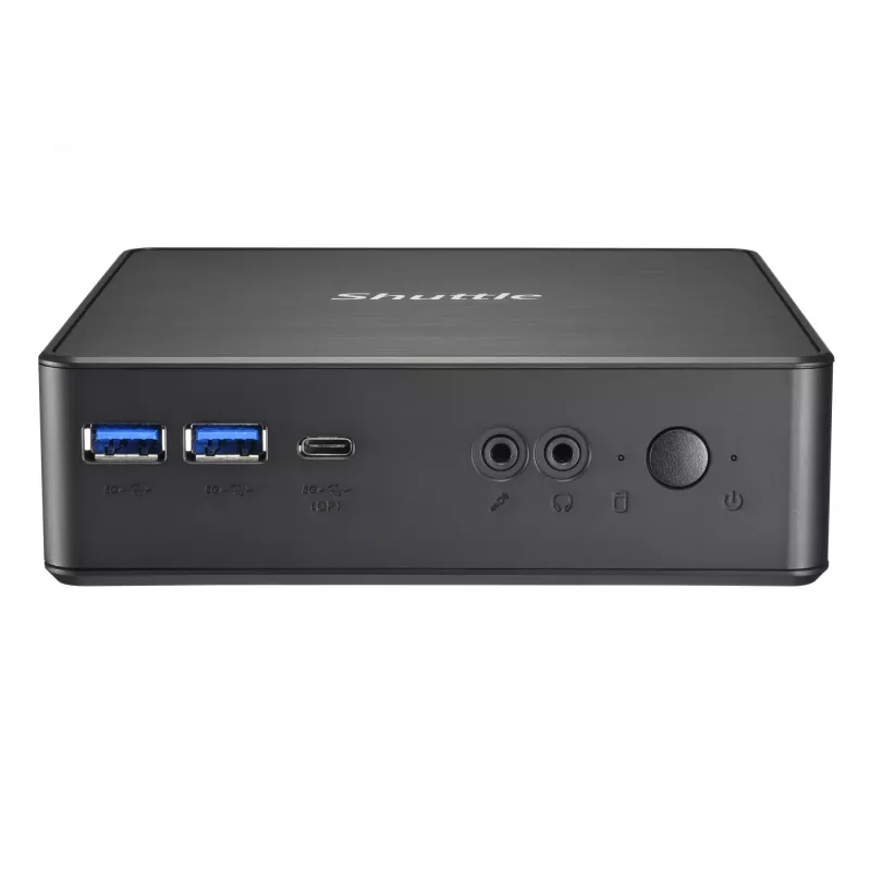 Shuttle Nano PC NC4010BAV2, Intel Celeron 7305, 8GB DDR4, 128GB M.2, 1x HDMI, 1x DP, 7x USB, 1x LAN, incl. VESA e base