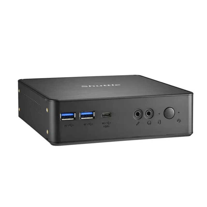 Shuttle Nano PC NC4010BAV2, Intel Celeron 7305, 8GB DDR4, 128GB M.2, 1x HDMI, 1x DP, 7x USB, 1x LAN, incl. VESA e base