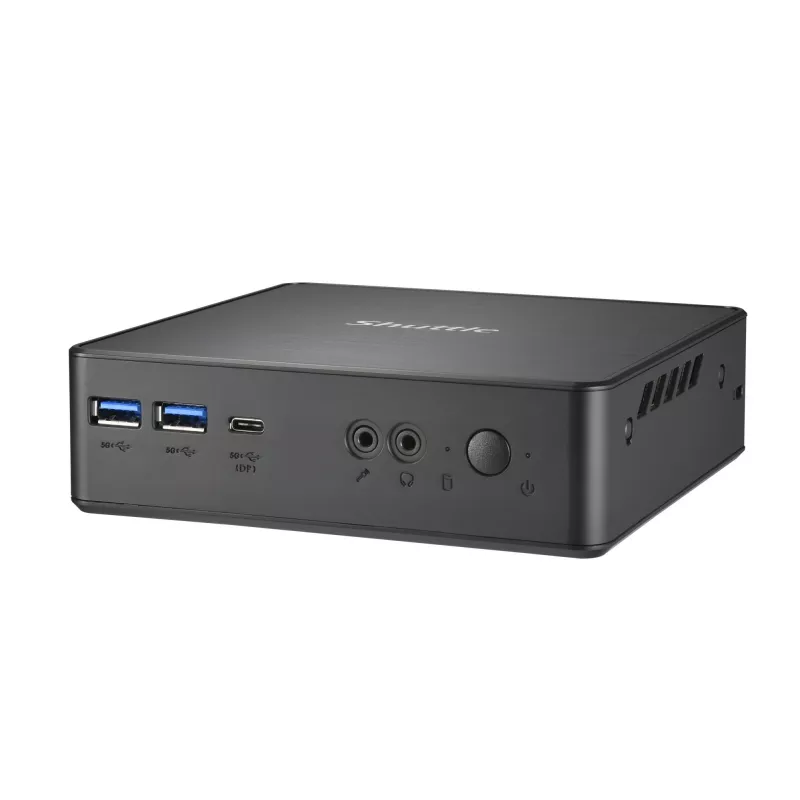 Shuttle Nano PC NC4010BAV2, Intel Celeron 7305, 8GB DDR4, 128GB M.2, 1x HDMI, 1x DP, 7x USB, 1x LAN, incl. VESA e base