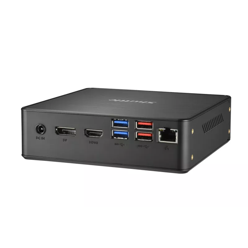 Shuttle Nano PC NC4010BAV2, Intel Celeron 7305, 8GB DDR4, 128GB M.2, 1x HDMI, 1x DP, 7x USB, 1x LAN, incl. VESA e base