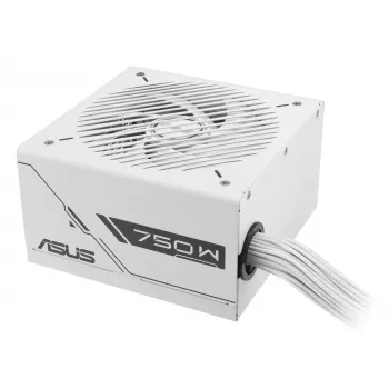 Fonte de alimentação ASUS Prime 750W Bronze White Edition 20+4-Pin ATX ATX