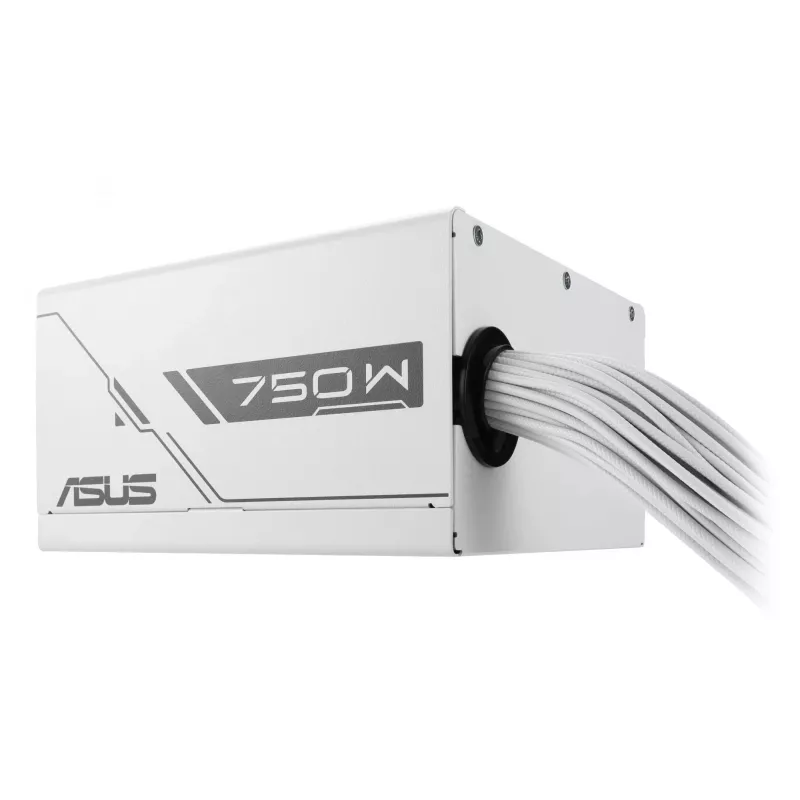 Fonte de alimentação ASUS Prime 750W Bronze White Edition 20+4-Pin ATX ATX