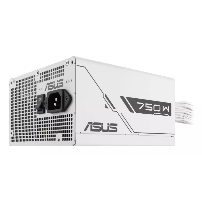 Fonte de alimentação ASUS Prime 750W Bronze White Edition 20+4-Pin ATX ATX