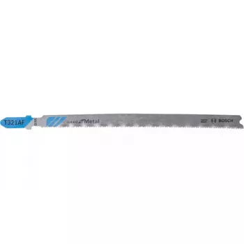 Lâmina de serra de vaivém Bosch T 321 AF Speed for Metal Bimetal 13,2 cm