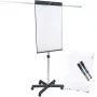 Flipchart móvel Legamaster SKETCH PRO com base em estrela aço 5 rodas