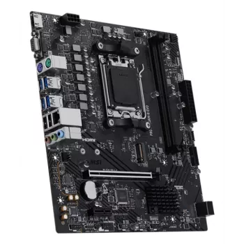 Placa-mãe MSI PRO A620AM-B EVO ATX — AMD A620A, Socket AM5, DDR5 2× DIMM até 128 GB, 5 Gb Ethernet, M.2 e SATA III, HDMI 2.1