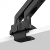 Braço de monitor BenQ BDH01 Dual, regulável em altura, preto, compatível com VESA