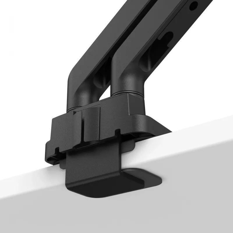Braço de monitor BenQ BDH01 Dual, regulável em altura, preto, compatível com VESA