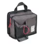 Mala de mão/mala de ombro para trolley TROIKA BBG67/GY — Poliéster, preto/cinzento, 200×50×175 mm, fecho de correr