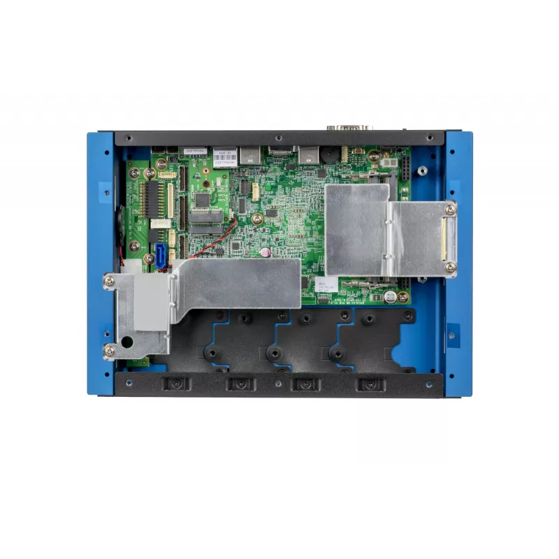 Shuttle BPCAL02-i5 PC industrial box, Core i5-1235U, 2x SO-DIMM, 2x LAN, 1x COM, 1x HDMI, 4x USB, sem ventoinha, funcionamento contínuo 24/7