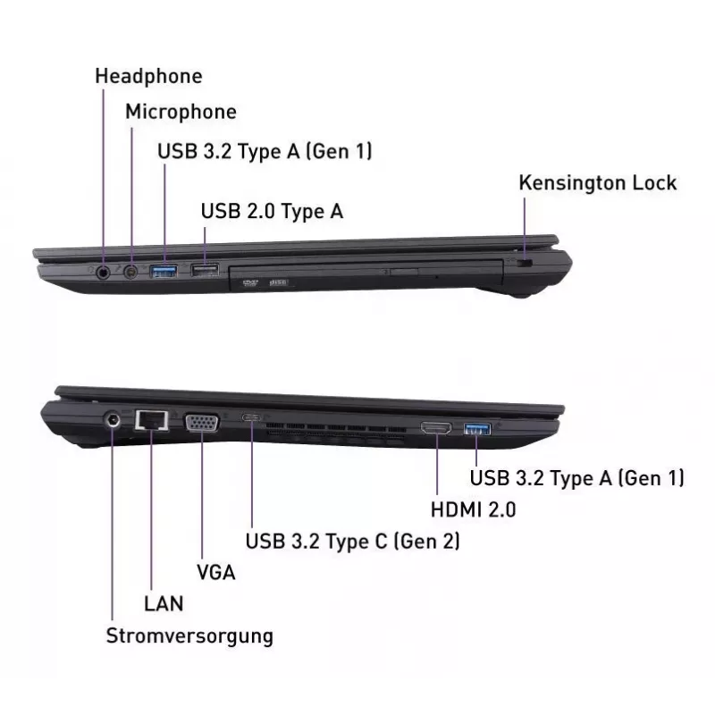 TERRA Mobile 1516R Intel® Core™ i5 i5-1334U Portátil 39,6 cm (15,6