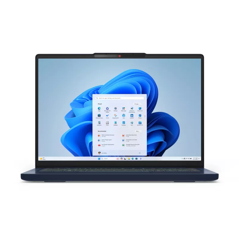 Lenovo IdeaPad Slim 3 14IRH10 Intel® Core™ i5 i5-13420H Portátil 35,6 cm (14 inch) WUXGA 24 GB DDR5-SDRAM 512 GB SSD Wi-Fi 7 (802.11be) Windows 11 Home alemão azul