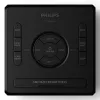 Despertador digital Philips TAR4600/10 preto LCD AC/pilha