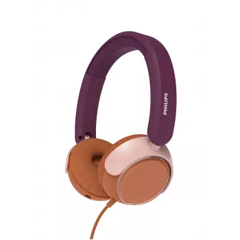 Philips 2000 series TAK2000MP/00 auscultadores/headset com fios arco de cabeça chamadas/música USB Type-C laranja, lilás, rosa