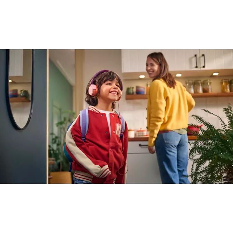 Philips 2000 series TAK2000MP/00 auscultadores/headset com fios arco de cabeça chamadas/música USB Type-C laranja, lilás, rosa