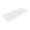 Teclado Contour Design Active Key Contour ClassicClean Medical IP68 Compacto Com fio Branco DE C7000