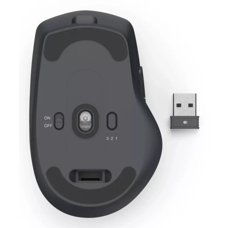 Rato Hama WM-800 Escritório Destro RF Wireless + Bluetooth Ótico 3200 DPI