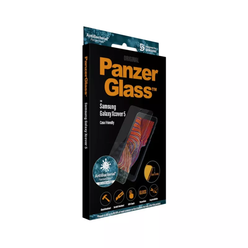 Película de proteção de ecrã PanzerGlass ® Samsung Galaxy Xcover 5