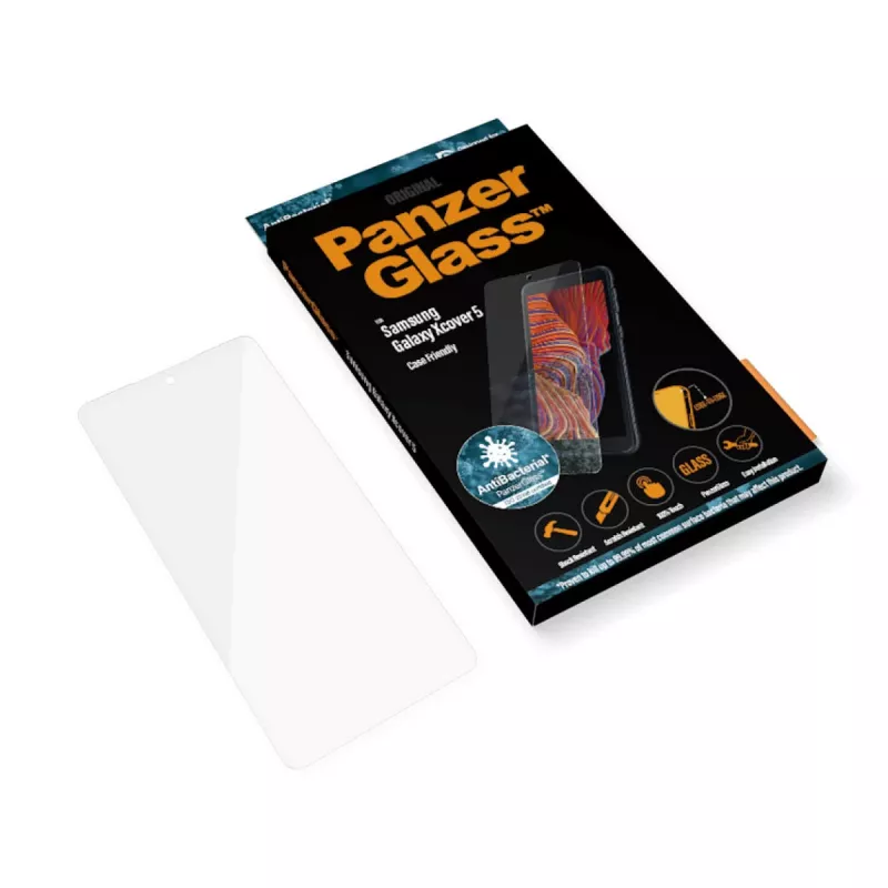 Película de proteção de ecrã PanzerGlass ® Samsung Galaxy Xcover 5
