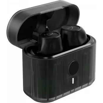 Headset sem fios in-ear Kingston HyperX Cirro Buds Pro preto — Bluetooth, 20–20000 Hz, cabo de 0,3 m