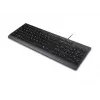 Teclado USB com fio tamanho completo Lenovo 4Y41R64642 — Layout dinamarquês, 105 teclas, preto
