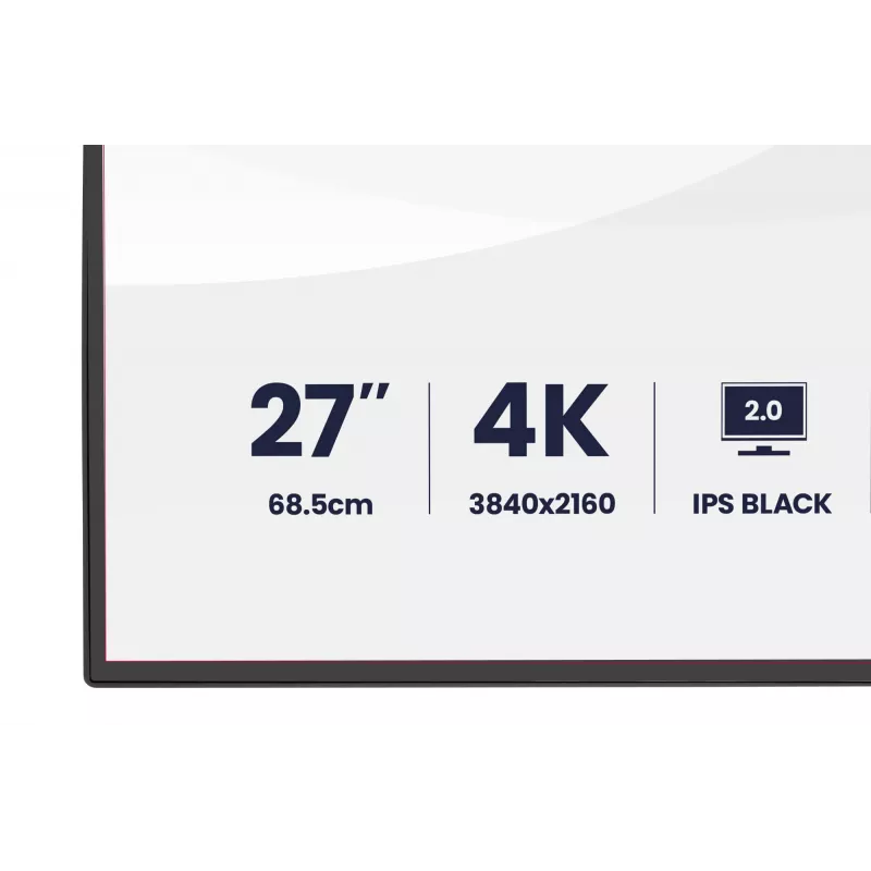 Monitor de computador iiyama PROGRAPHIC HB2701UHSNP-B1 68,6 cm (27 polegadas) 3840 x 2160 píxeis 4K Ultra HD LCD preto