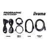 Monitor de computador iiyama PROGRAPHIC HB2701UHSNP-B1 68,6 cm (27 polegadas) 3840 x 2160 píxeis 4K Ultra HD LCD preto