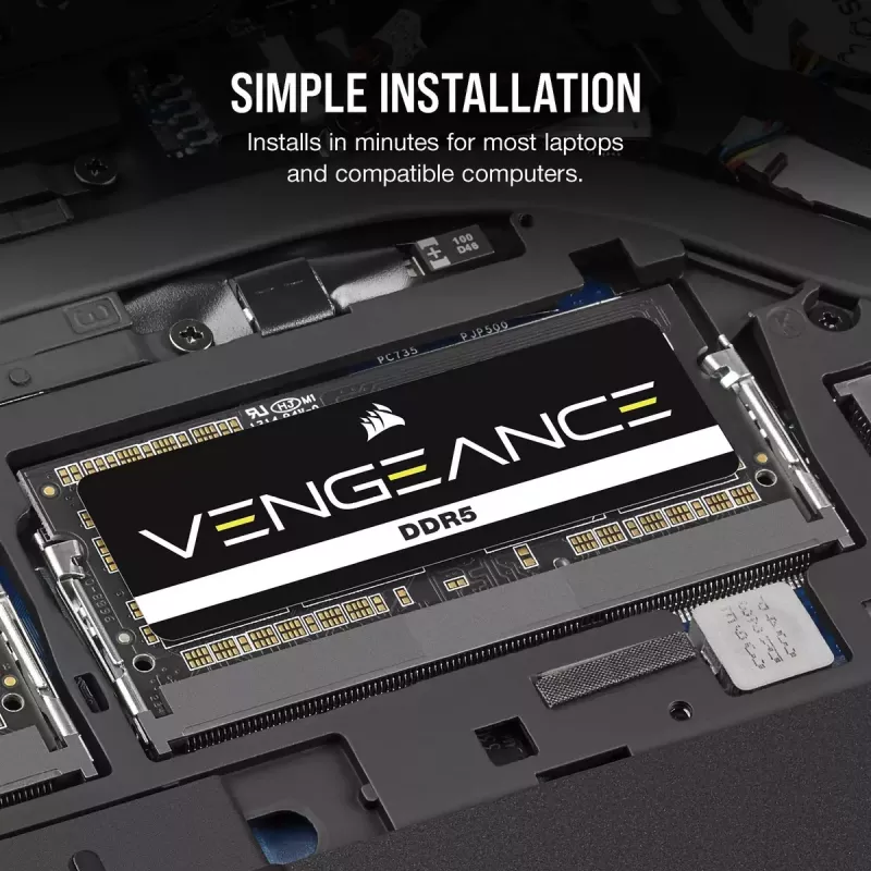 Corsair Vengeance - DDR5 - Módulo - 48 GB - SO DIMM 262-PIN
