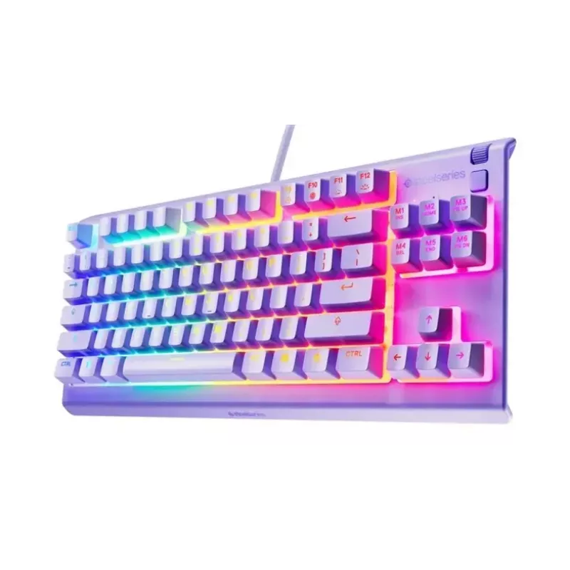 Teclado mecânico TKL para gaming STEELSERIES Apex 3 TKL US RGB com retroiluminação, tenkeyless, layout US