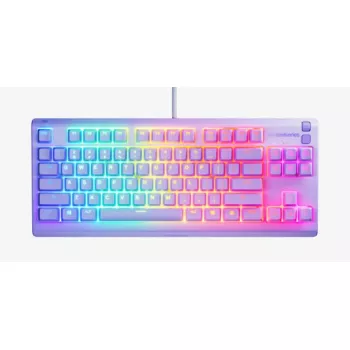Teclado mecânico TKL para gaming STEELSERIES Apex 3 TKL US RGB com retroiluminação, tenkeyless, layout US