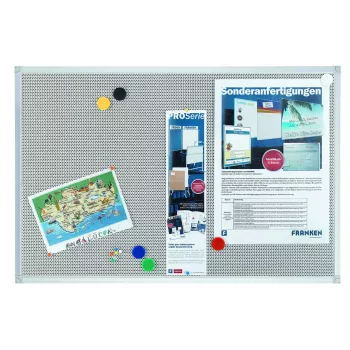Quadro magnético Franken PM3612 Metal 600 x 450 mm Prateado
