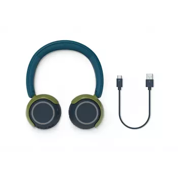 Philips 4000 series TAK4200CT/00 auscultador/headset sem fios head-band chamadas/música Bluetooth azul, verde