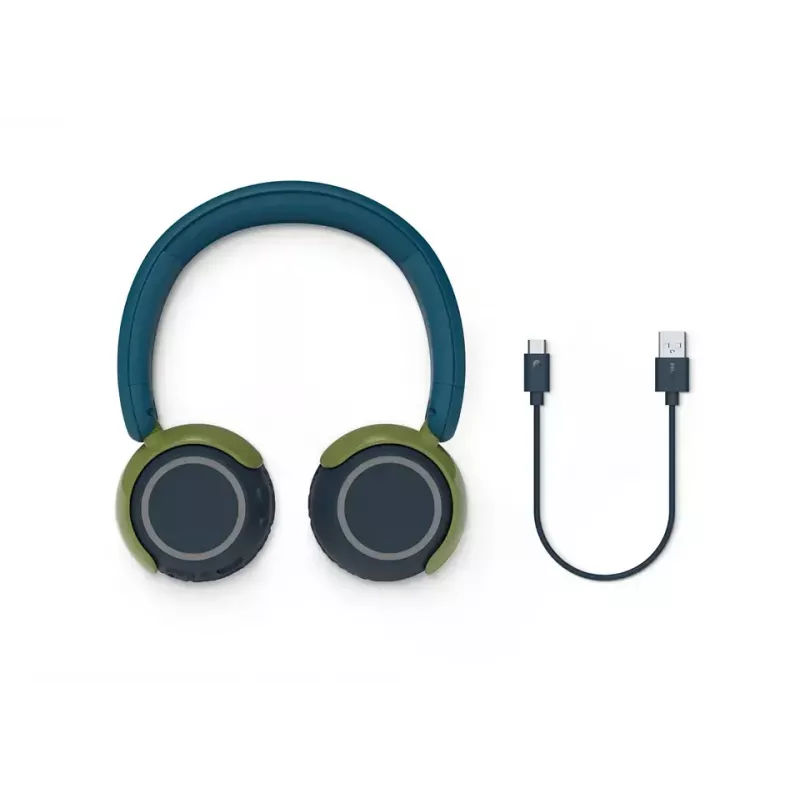Philips 4000 series TAK4200CT/00 auscultador/headset sem fios head-band chamadas/música Bluetooth azul, verde
